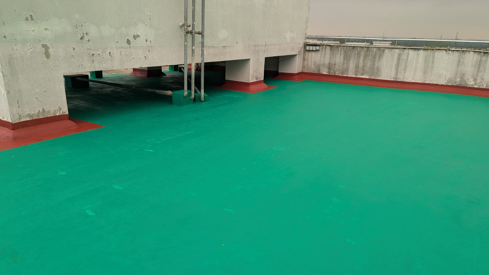 Industrial epoxy flooring project